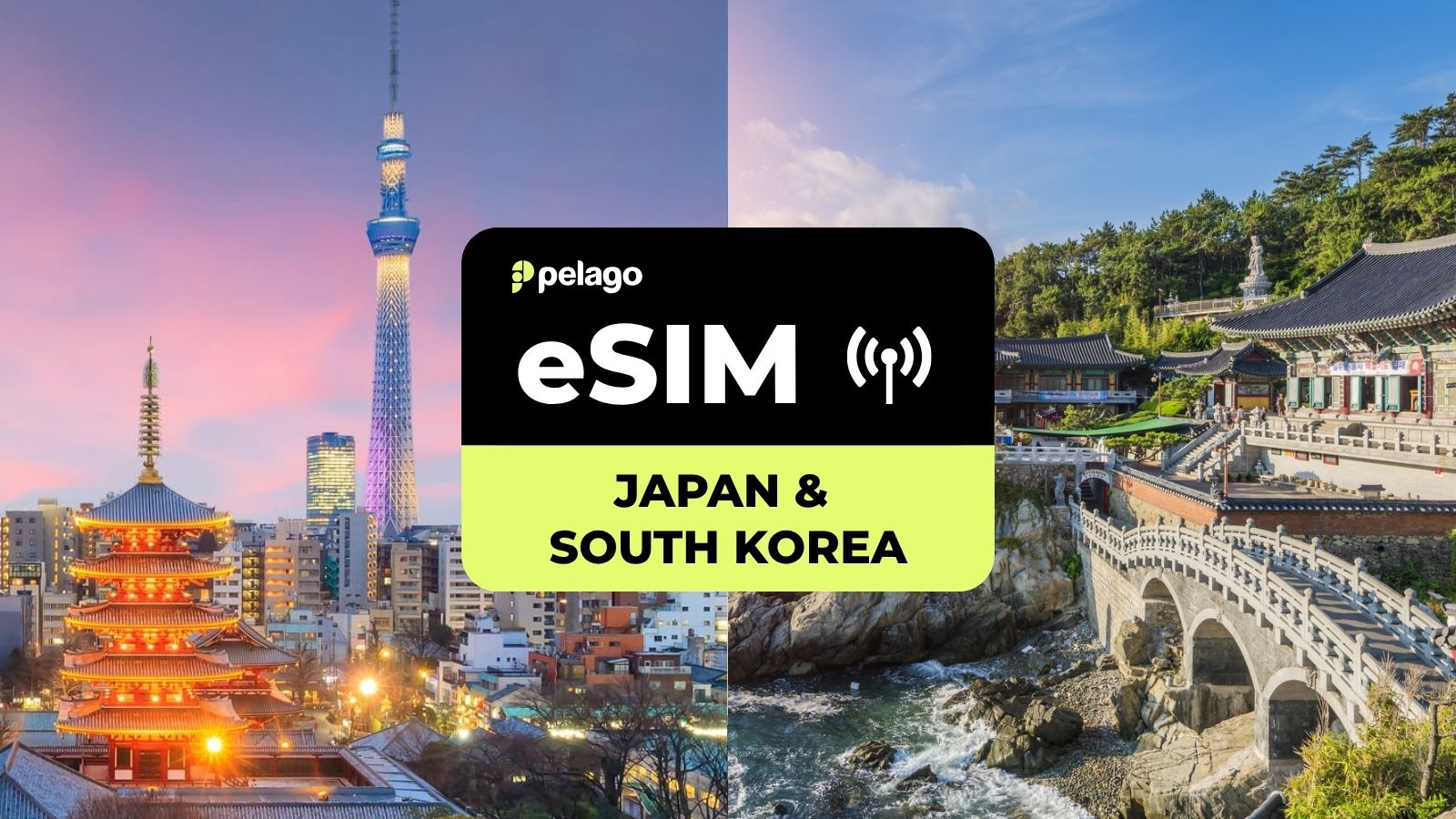 Japan & South Korea eSIM by Pelago - Photo 1 of 4